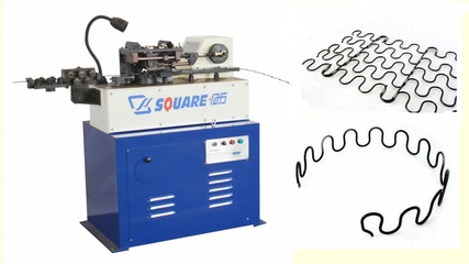 自动蛇形弹簧弯曲机 高效制造S型弹簧的创新方案